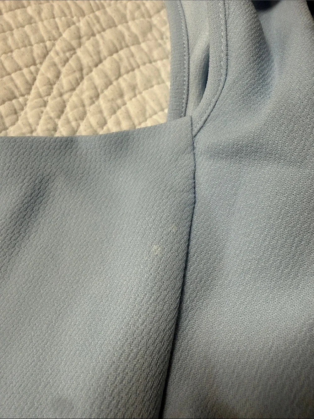 BCBGeneration Baby Blue Ruffle Mini Dress - Picture 10 of 12